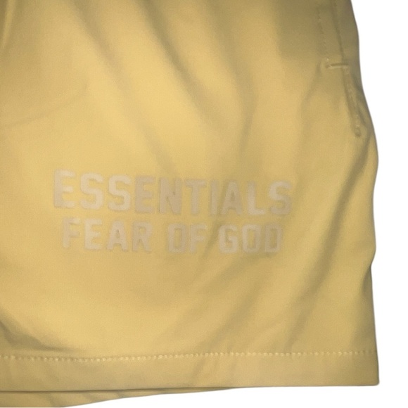 FEAR OF GOD ESSENTIALS WOMEN'S RUNNING SHORT | Color:LIGHT TUSCAN | NEW/NWT🔥🔥 - Picture 10 of 16